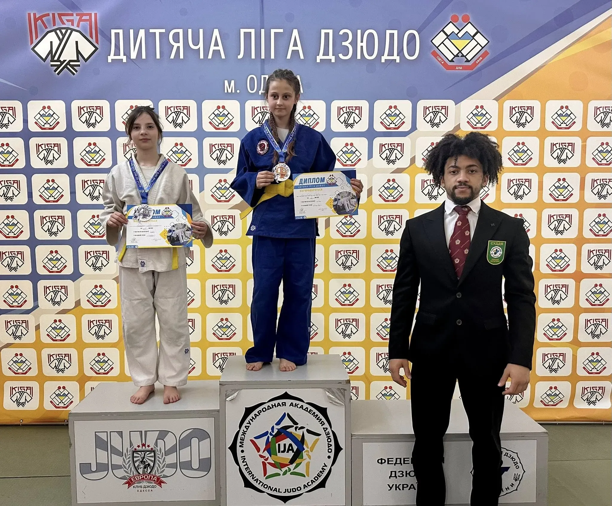 учасники дитячого турніру з дзюдо Одеса 2026  Клуб дзюдо IKIGAI
