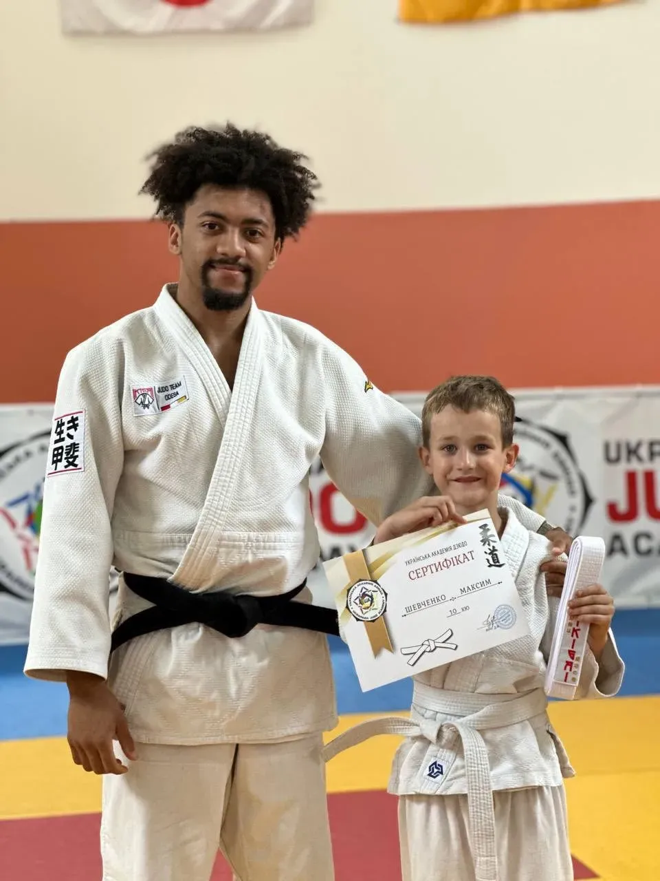 Головний тренер Фунг Девід Фабʼєн дзюдо СК IKIGAI