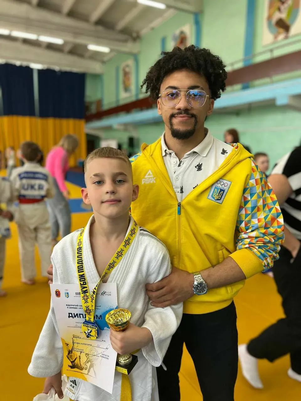 Головний тренер Фунг Девід Фабʼєн дзюдо СК IKIGAI