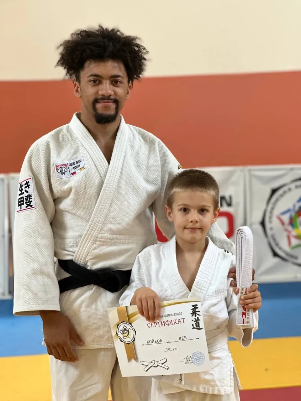 Головний тренер Фунг Девід Фабʼєн дзюдо СК IKIGAI